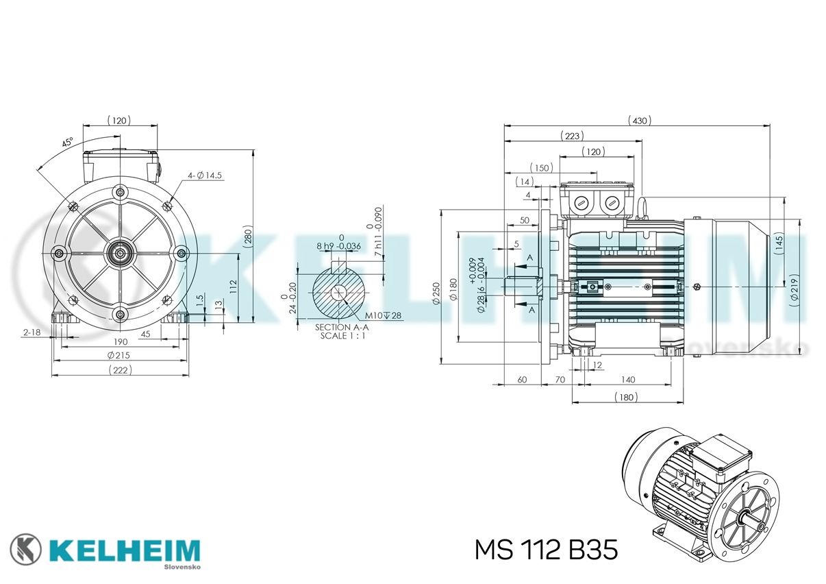 rozměrový výkres MS112B35